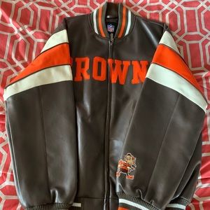 Vintage browns leather jacket